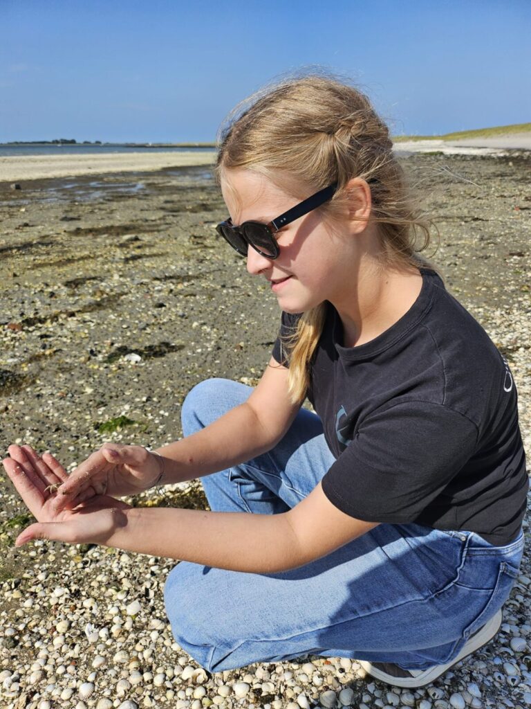 Fleur bij de Oosterschelde